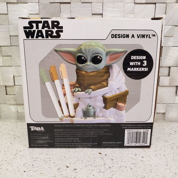Star Wars Mandalorian The Child Baby Yoda Design a Vinyl Arts and Crafts - Picture 5 of 6